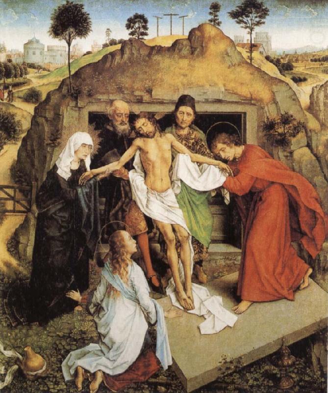 Entombment, Roger Van Der Weyden